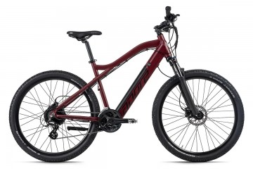 Qivelo Enforce 27,5 - rood - elektrische mountainbike