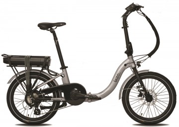Bizo Bike Miesty Bello 2 - donkergrijs - elektrische vouwfiets